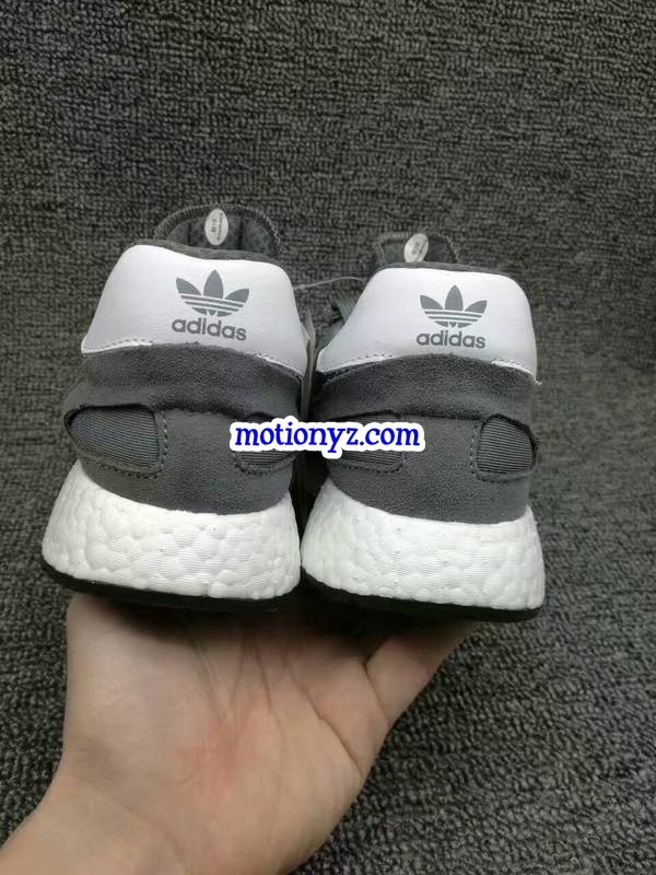 Real Boost Adidas Iniki Runner Boost Grey White